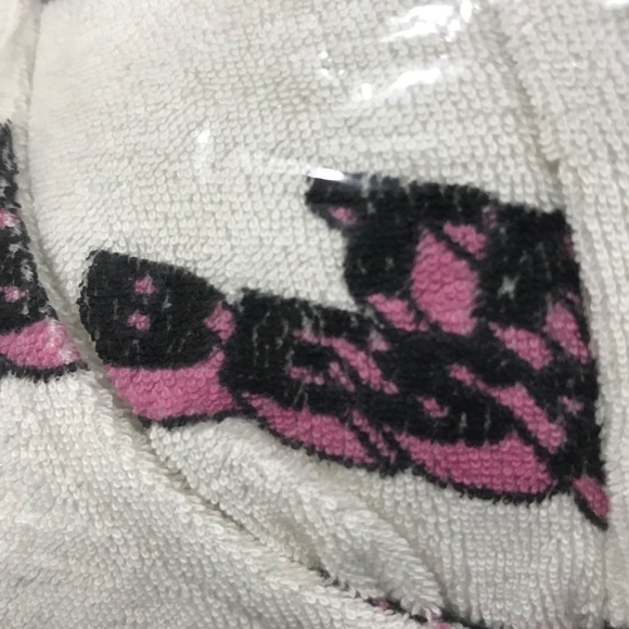 HUGO LOVES TIKI Kid Pant 8T White Terry Pull On Sweatpants School Retro Soft - Picture 7 of 8